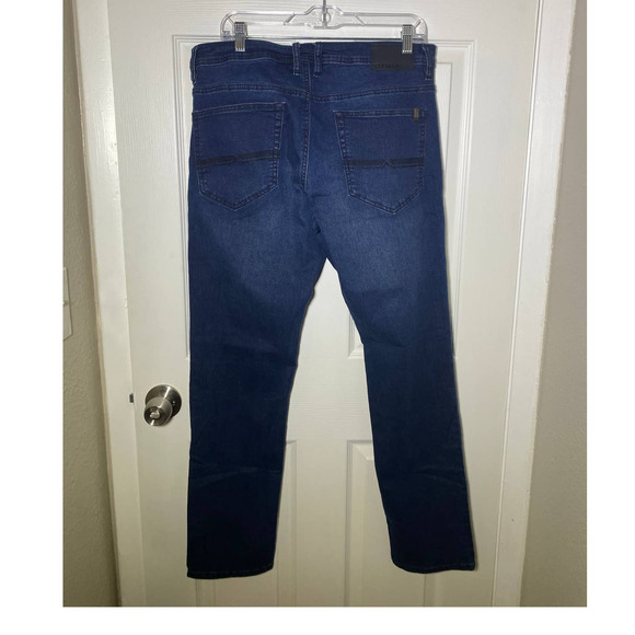 Buffalo David Bitton Axel Mens size 34x32 dark wash Slim Stretch Jeans - Picture 5 of 9